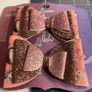 Tutu Girl Magic Hair-bow 2 pc